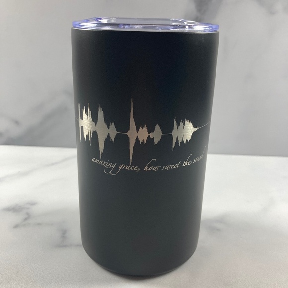 Amazing Grace, How Sweet The Sound Soundwave 12oz Tumbler - Picture 1 of 4
